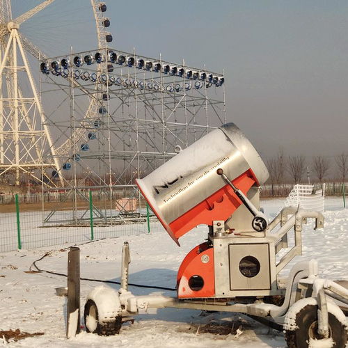將水霧化成雪花的造雪設備 秦皇島造雪機全天作業(yè)不間斷