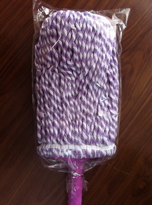 【熱銷產品清潔日用品 8043綿紗拖把必卡鎖自動脫水】價格,廠家,圖片,拖把、拖把桶,臺州市雅潔塑料日用品有限公司-馬可波羅網